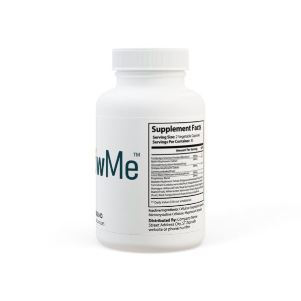 Mushroom Blend Supplement (60 Capsules) - Image 3