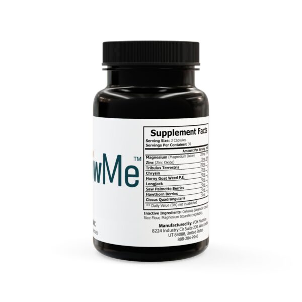 Magnesium Zinc Supplement (90 Capsules) - Image 3