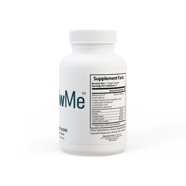 Digestive Enzyme Blend Supplement (60 Capsules) - Image 3