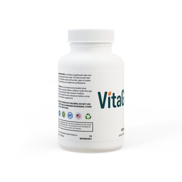 Vitamin K2 + D3 Supplement (60 Capsules) - Image 2